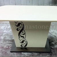 Стол из искусственного камня Corian Bone